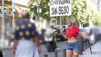 Pick Up Cumshot European Blonde Blowjob 