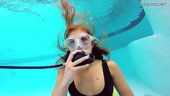 Underwater Blonde Bikini Hungarian Shower 